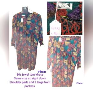 80s Column Dress
